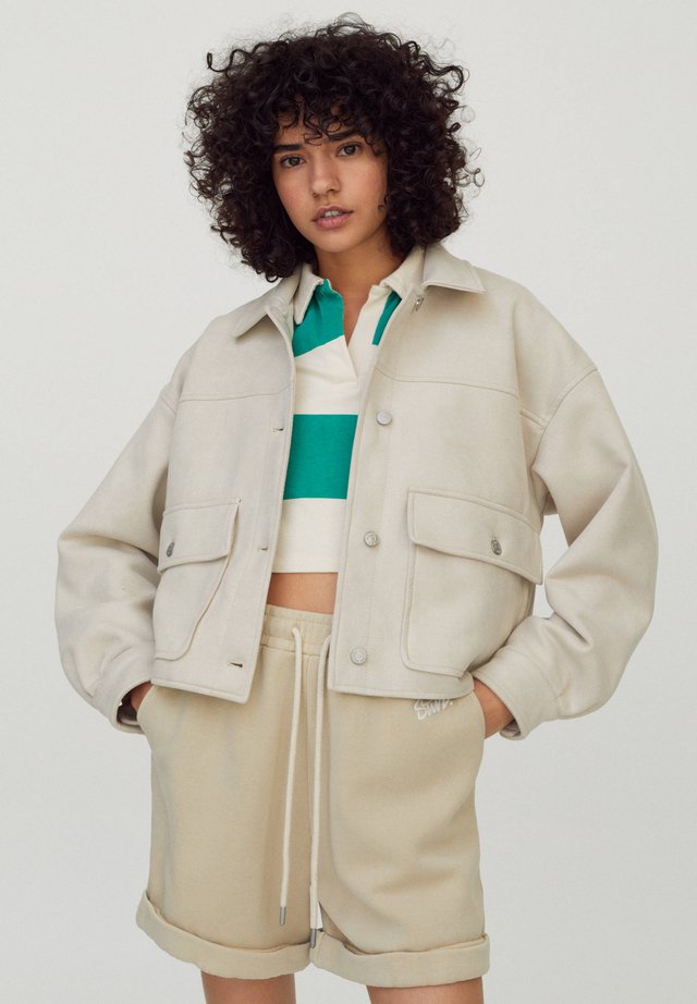 Übergangsjacke - beige