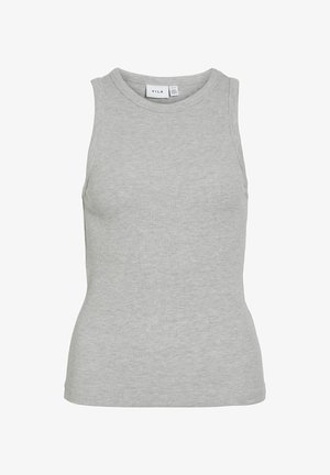 VILA, Sleeveless VISOLA Round neck - Top - light grey melange