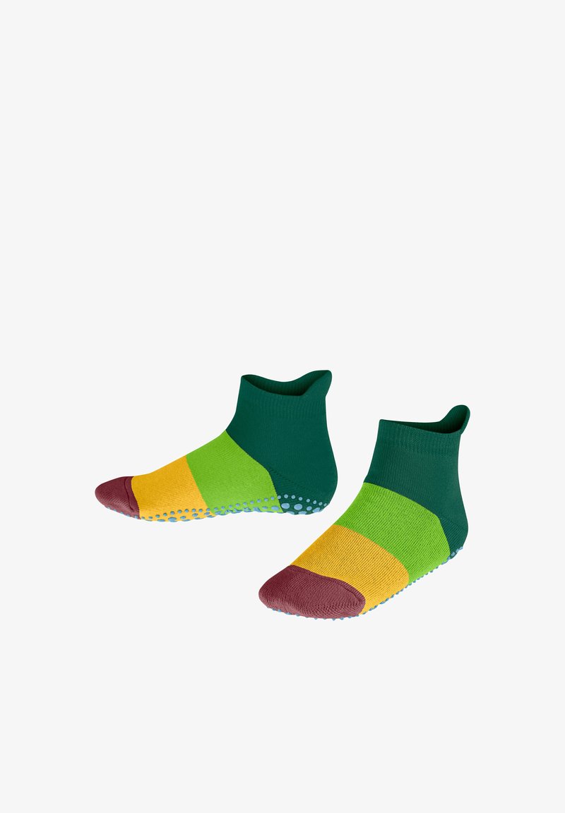 FALKE Colour Block - Chaussettes - emerald