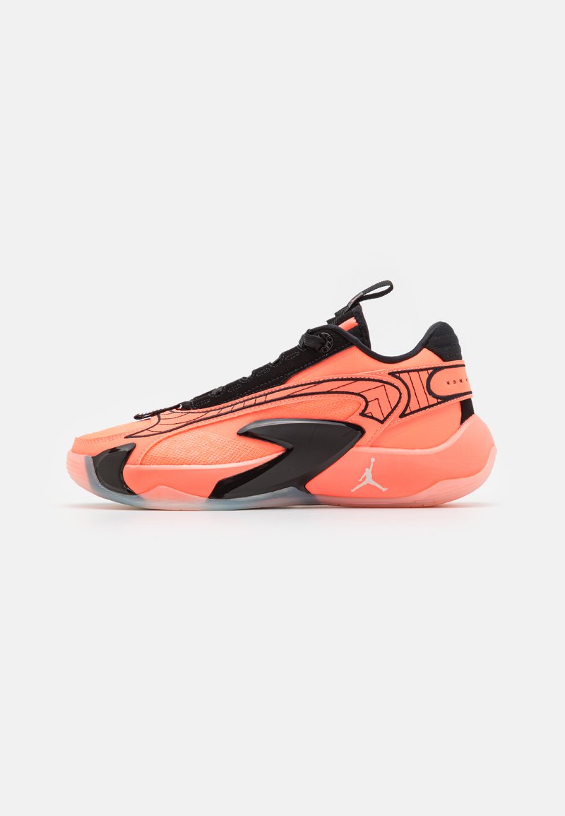 Jordan JORDAN LUKA 2 UNISEX - Korvpallijalatsid - bright mango/barely green/black