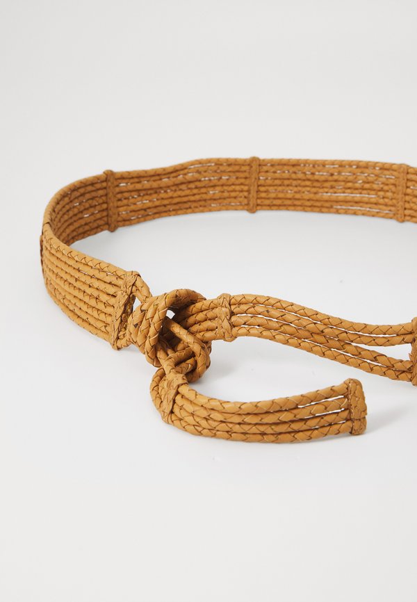 KNOTBELT - Braided belt - honey3