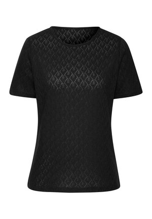 KURZARM - T-Shirt basic - schwarz