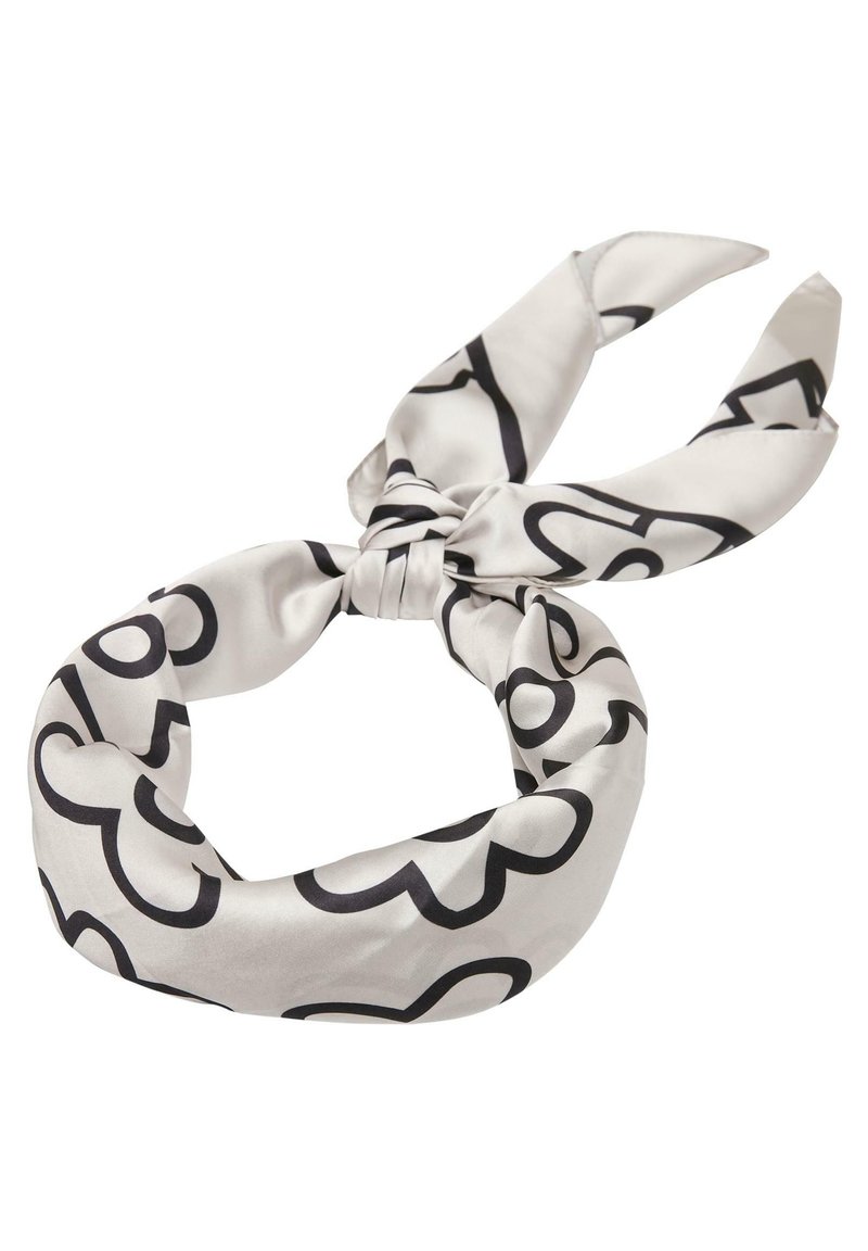 Urban Classics ACCESSOIRES BIG PATTERN - Tørklæde / Halstørklæder - White