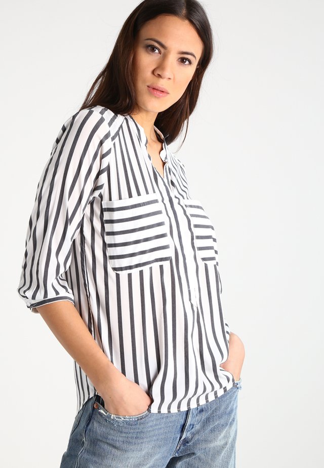 ERIKA - Bluse - snow white/black