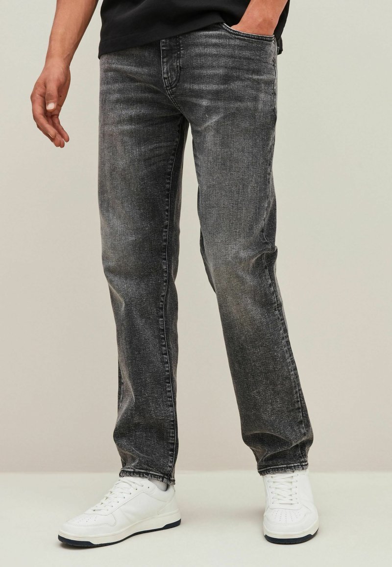 Next ESSENTIAL STRETCH STRAIGHT - Traperice ravnih nogavica - grey