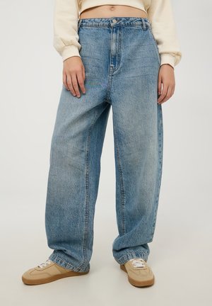 BAGGY - Jeans baggy - blu denim medio
