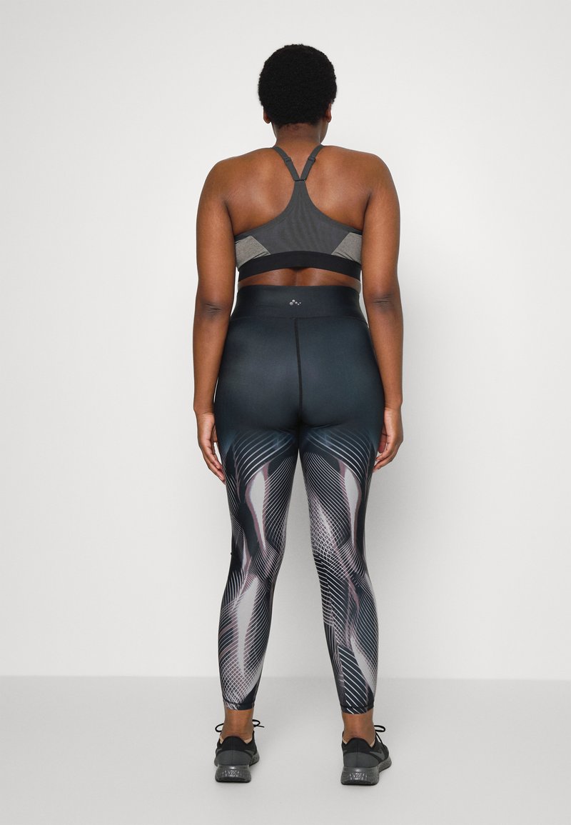 Damen Sportbekleidung | ONLY Play ONPDUSINA TRAIN CURVY Tights black/schwarz - PF34809 Damen Sportbekleidung | ONLY Play ONPDUSINA TRAIN CURVY Tights black/schwarz - PF34809