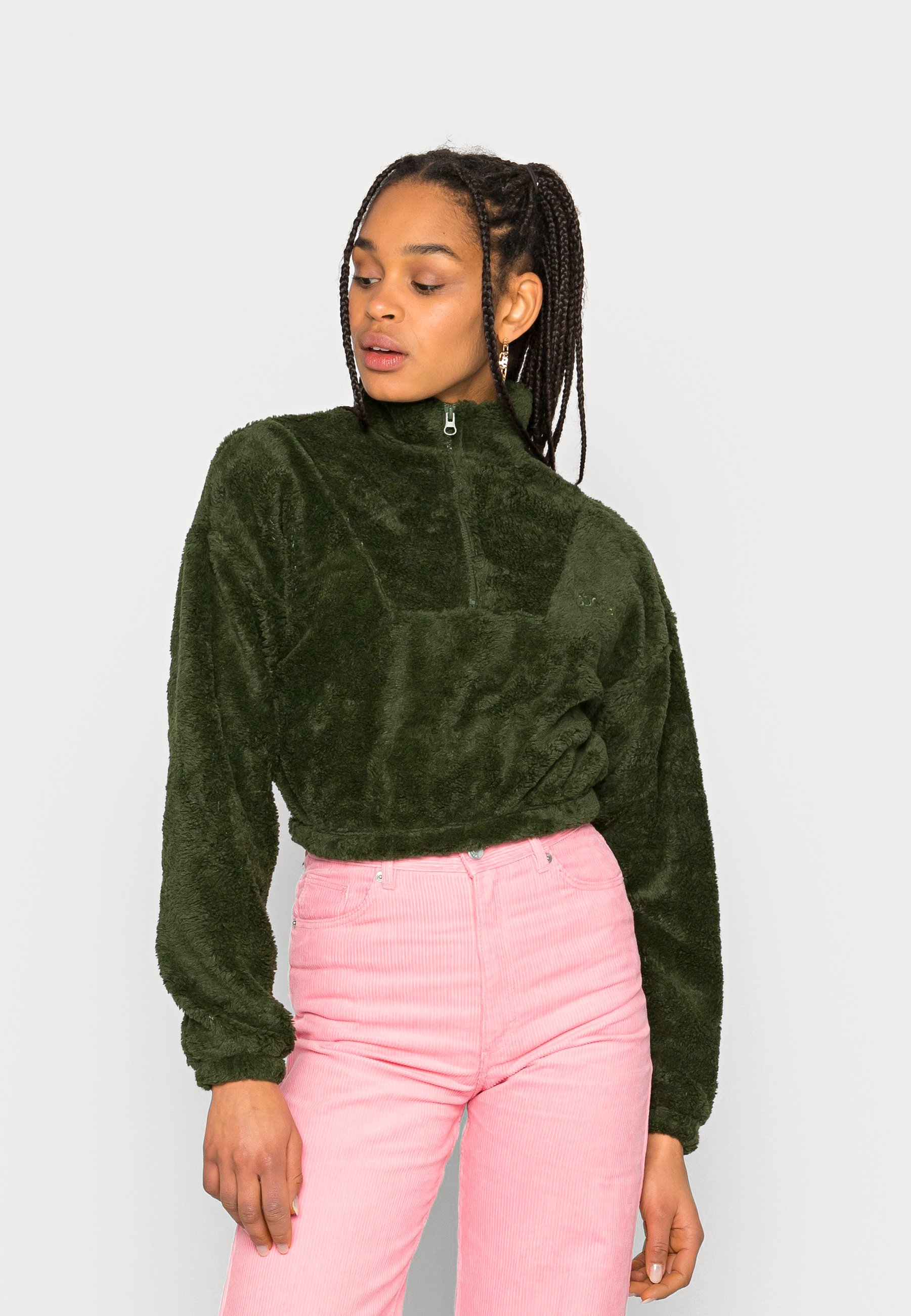 BDG Urban Outfitters HALF ZIP CROP 