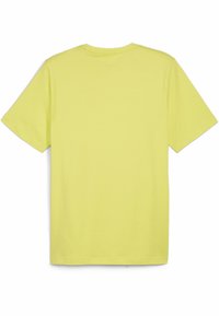 Puma ESSENTIALS SMALL LOGO - T-shirt con stampa - lime sheen