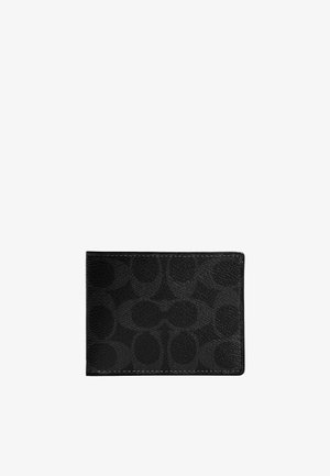 COACH, SLIM IN SIGNATURE - Rahakott - black signature