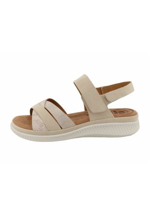 Wedge sandals - sand