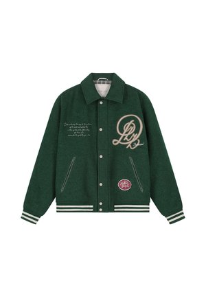 Dstrezzed, JACK VARSITY BOMBER - Blouson Bomber - the green