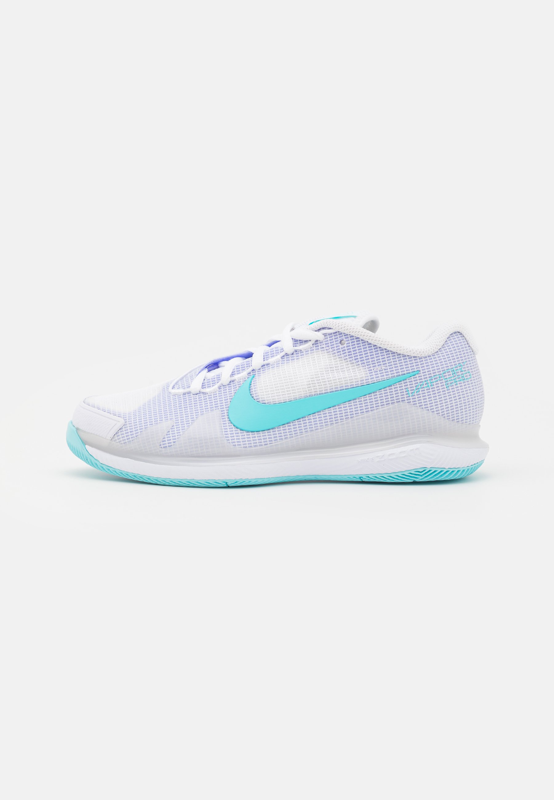 Nike Performance COURT AIR ZOOM VAPOR PRO - Zapatillas de tenis para todas  las superficies - white/copa/purple pulse/blanco - Zalando.es