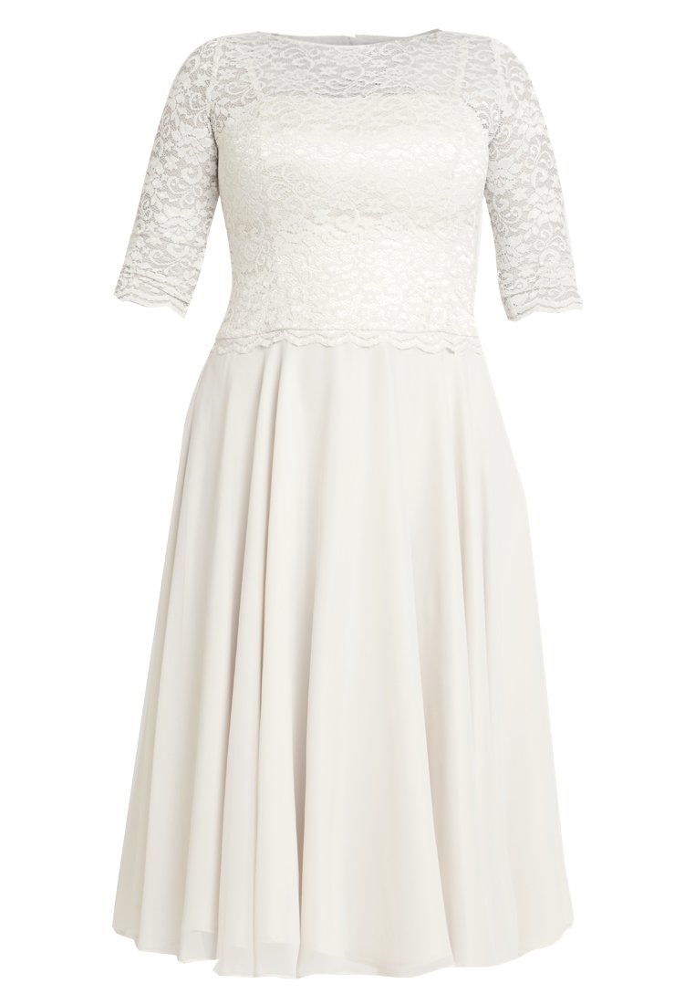 swing curve midi dress