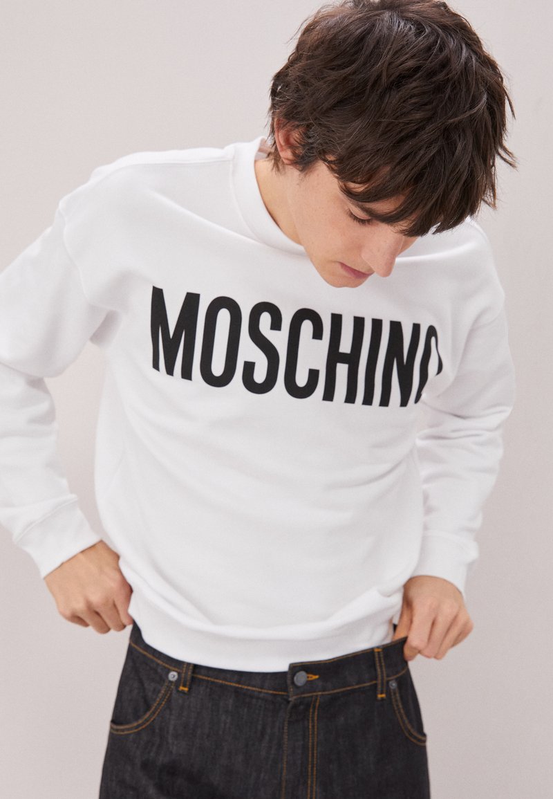 MOSCHINO - Sweatshirt - white, Enlarge