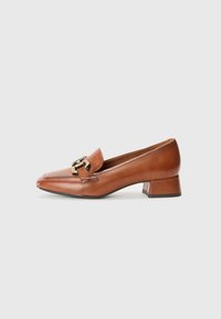 Klassiske pumps - cognac