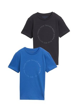 PACK OF 2 - Camiseta estampada - soft sapphire blue
