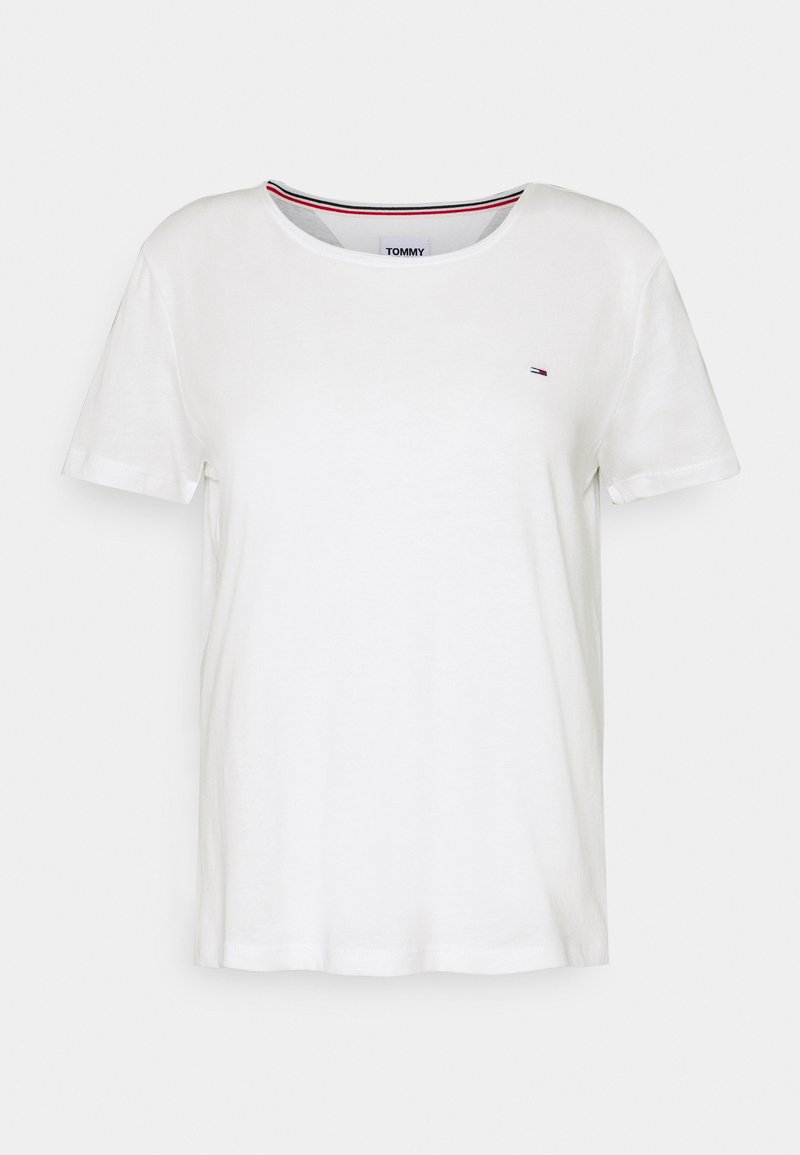 Tommy Jeans T-shirt basic wit Tommy Jeans T-shirt basic wit