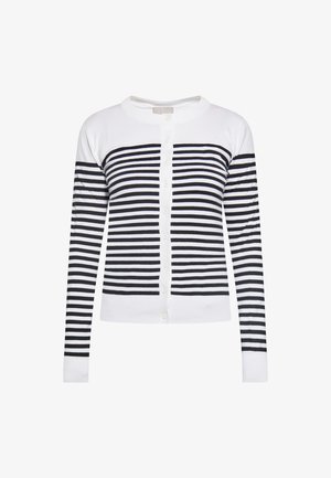 CO-BRANDED WITH RISA - Kardiganas - schwarz weiss