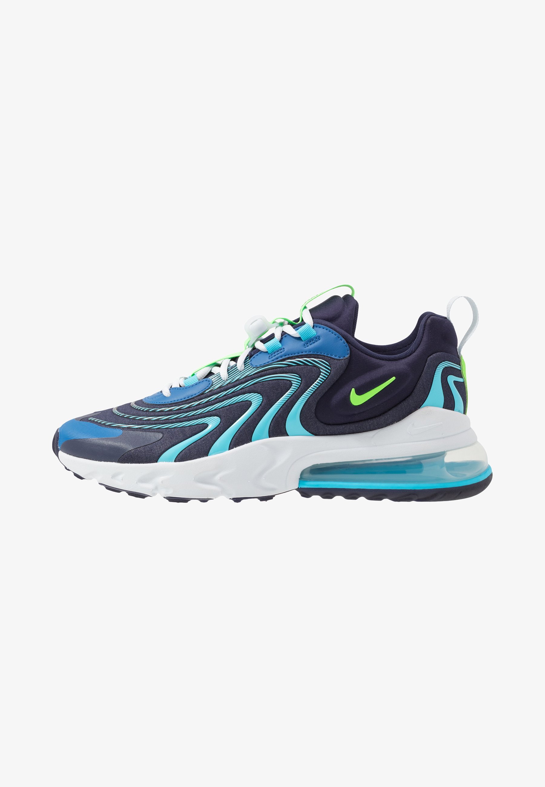 Nike Sportswear Air Max 270 React Eng Trainers Blackened Blue Green Strike Pure Platinum Team Royal Blue Fury Aura Blue Zalando Co Uk Nike Sportswear Air Max 270 React Eng Trainers Blackened Blue Green Strike Pure Platinum Team Royal Blue Fury Aura Blue Zalando Co Uk