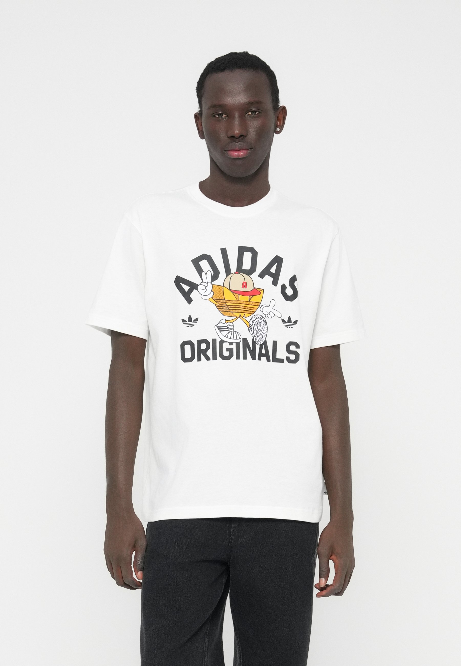 adidas Originals GFX T - T-shirt imprimé - white/blanc - ZALANDO.FR