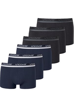 6 PACK - Úzké boxerky - schwarz blau
