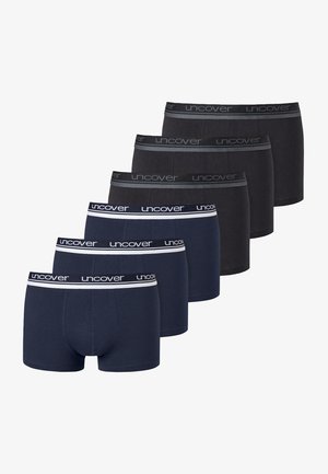 uncover by Schiesser 6 PACK czarny