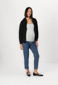 ONLY MATERNITY OLMALLIE HOOD - Jakna od flisa - black