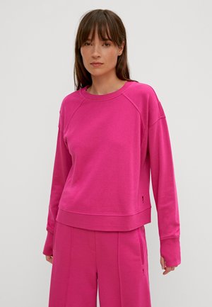 À MANCHES LONGUES À - Long sleeved top - dunkelrosa