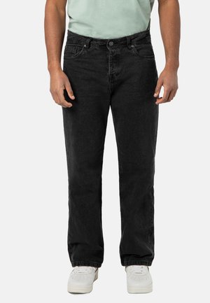 SUBLEVEL LOOSE LONG JEANS - Jeans Straight Leg - black