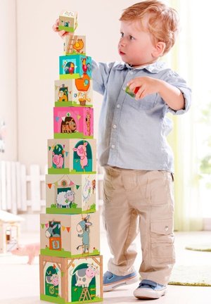 AUF DEM LAND - Building blocks - multi coloured
