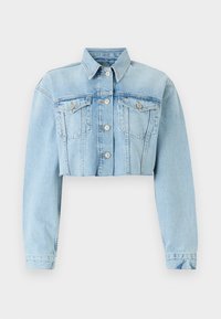 Tommy Jeans Džinsa auduma jaka - denim mid light blue