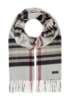 PLAID CASHMINK - MADE IN GERMANY - Sjaal - off white