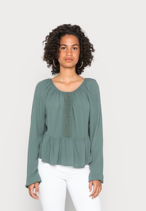 ONLNORA ALBA BLOUSE - Camicetta - balsam green