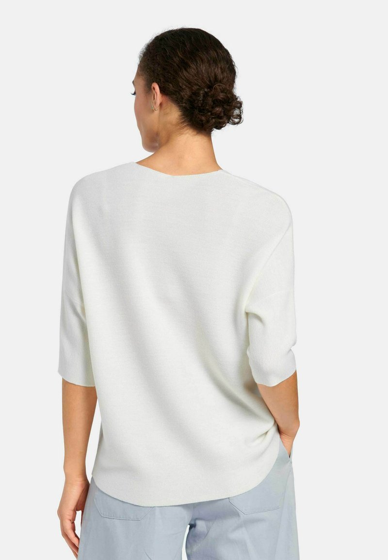Damen Strickjacken | PETER HAHN Strickpullover wollweiß/weiß - JO22426 Damen Strickjacken | PETER HAHN Strickpullover wollweiß/weiß - JO22426