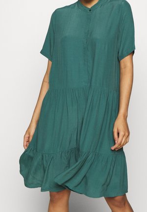 Shirt dress - teal