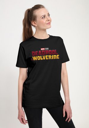 Henry Tiger, DEADPOOL & WOLVERINE NEW LOGO DEADPOOL 3 - T-shirt imprimé - black