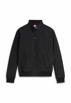 Tommy Hilfiger, PACKABLE QUILTED HARRINGTON - Blouson Bomber - black