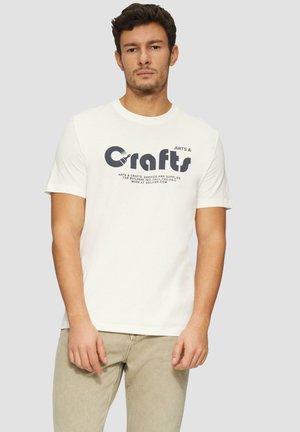 MIT CREW NECK  - T-shirt print - weiß