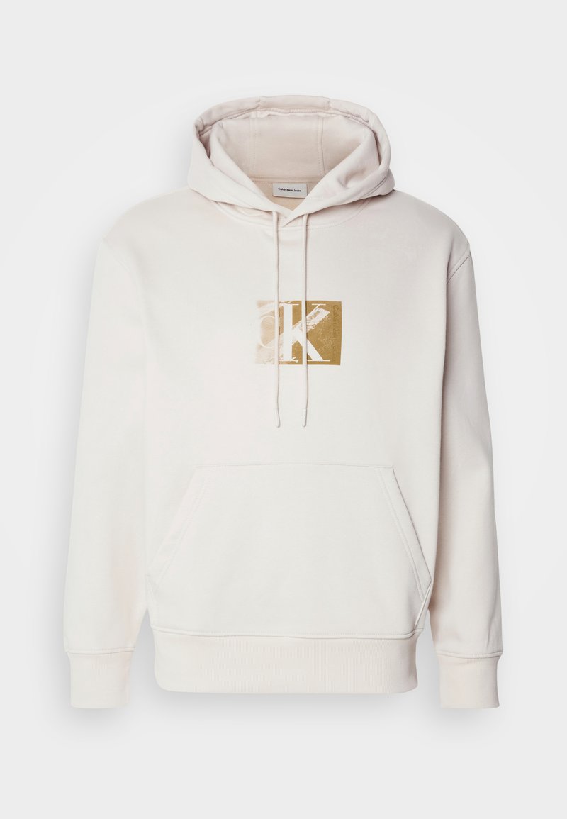 Calvin Klein Jeans Hoodie zandkleur