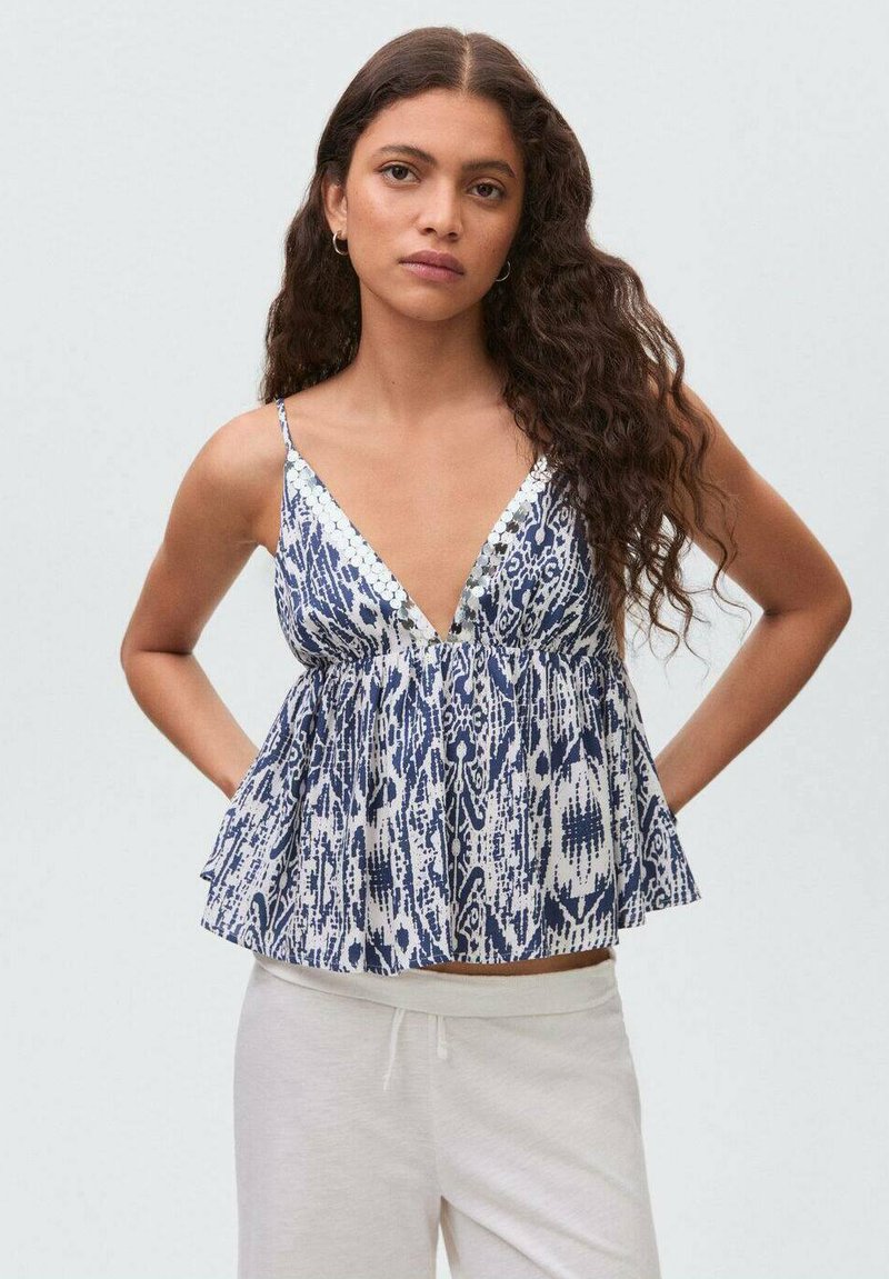 Mango Kids - Top - royal blue, Povečajte