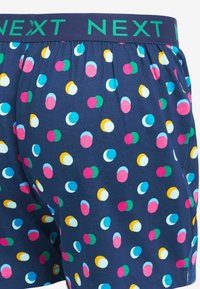 Next TEN PACK - Boxershorts - navy blue spot stripe
