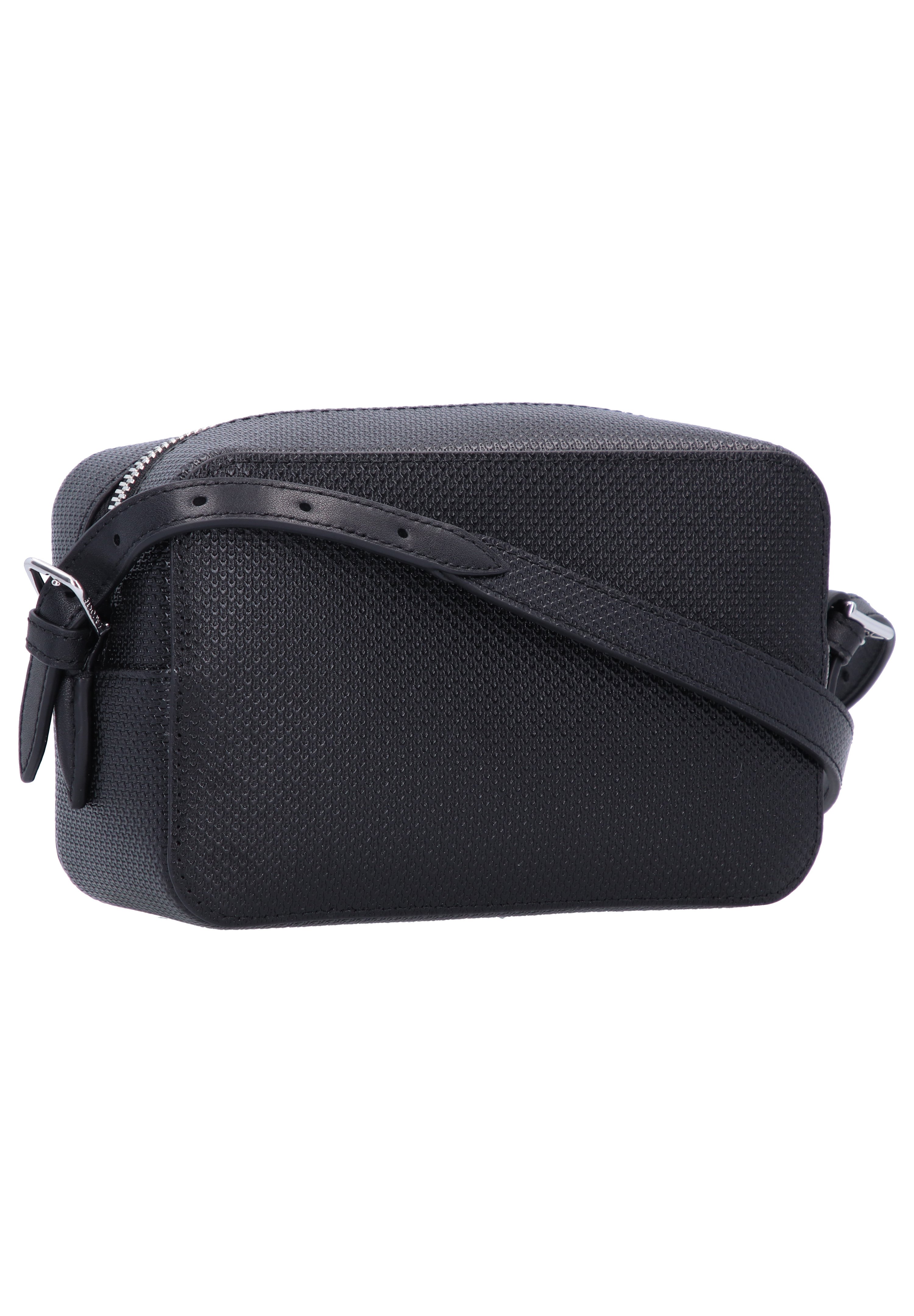 ★TOUT Y EST★ Pouch Cross Bag Black SK5435FBK Lacoste FLAT CROSSOVER BAG UNISEX - Cross body bag - noir