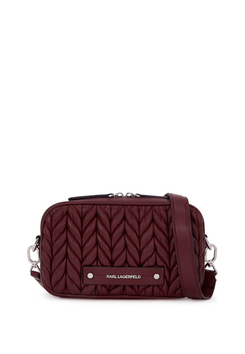 KARL LAGERFELD Cross body bag - windsor burgundy/bordeaux 