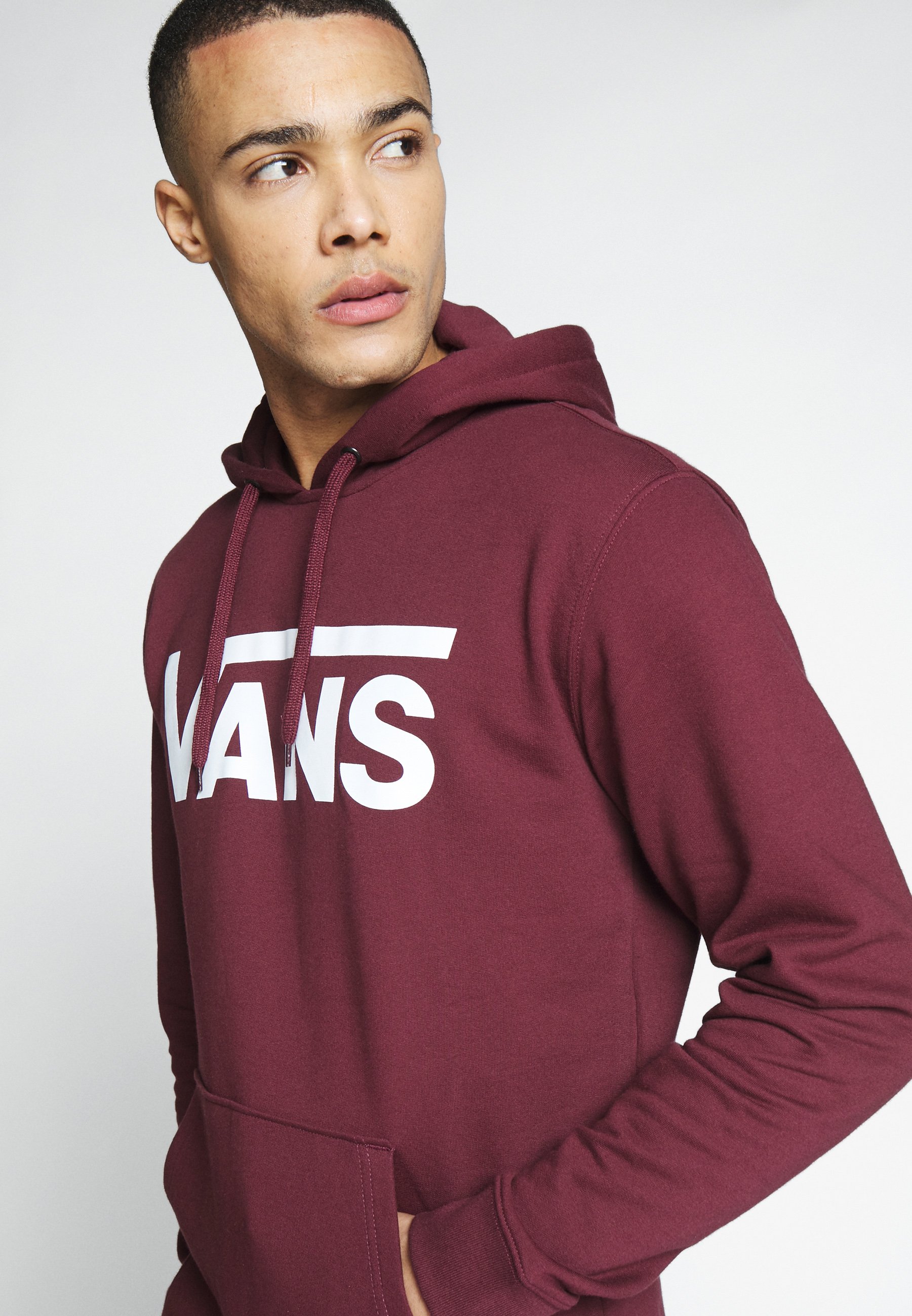 Vans MN CLASSIC PO H - - port royale/white/bordeaux - Zalando.dk