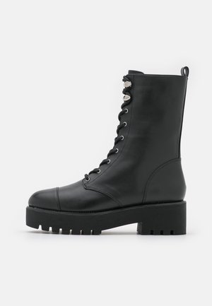 Plateaustøvletter - black