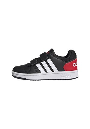 LIFESTYLE HOOPS 2. - Scarpe da allenamento - schwarzrot