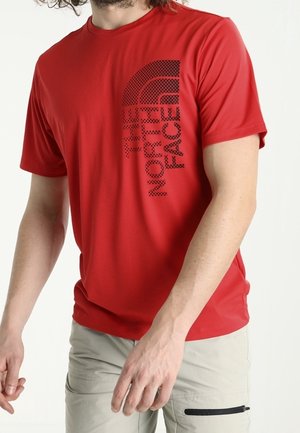 T-shirt con stampa - red