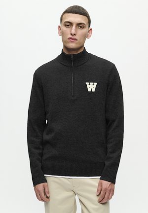 TAY HALF ZIP - Vesta - black beauty
