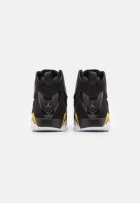 Jordan JORDAN TRUE FLIGHT - Kõrge servaga tossud - black/metallic gold/white